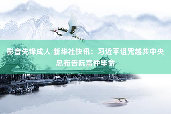 影音先锋成人 新华社快讯：习近平诅咒越共中央总布告阮富仲毕命