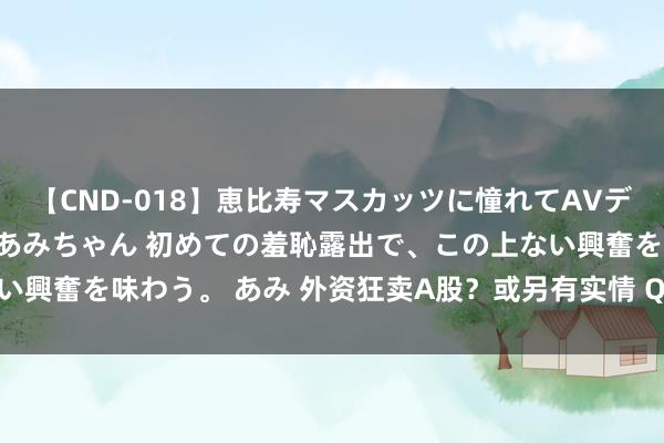 【CND-018】恵比寿マスカッツに憧れてAVデビューした素人アイドルあみちゃん 初めての羞恥露出で、この上ない興奮を味わう。 あみ 外资狂卖A股？或另有实情 QFII最新执仓曝光